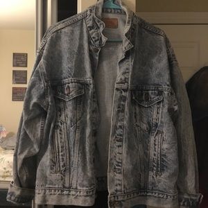 Oversized Levi denim jacket